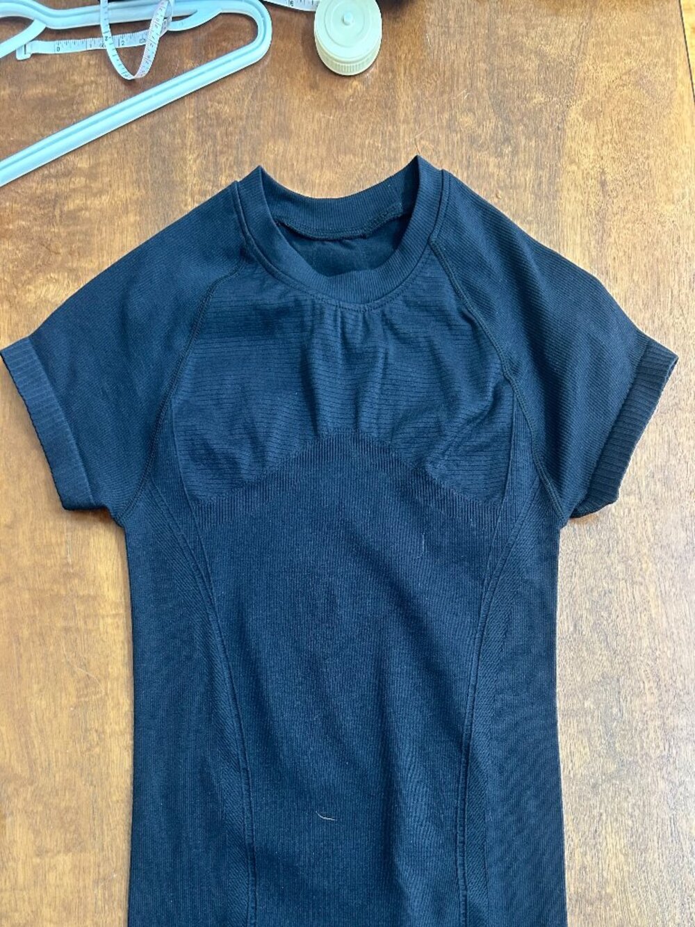 Black workout top